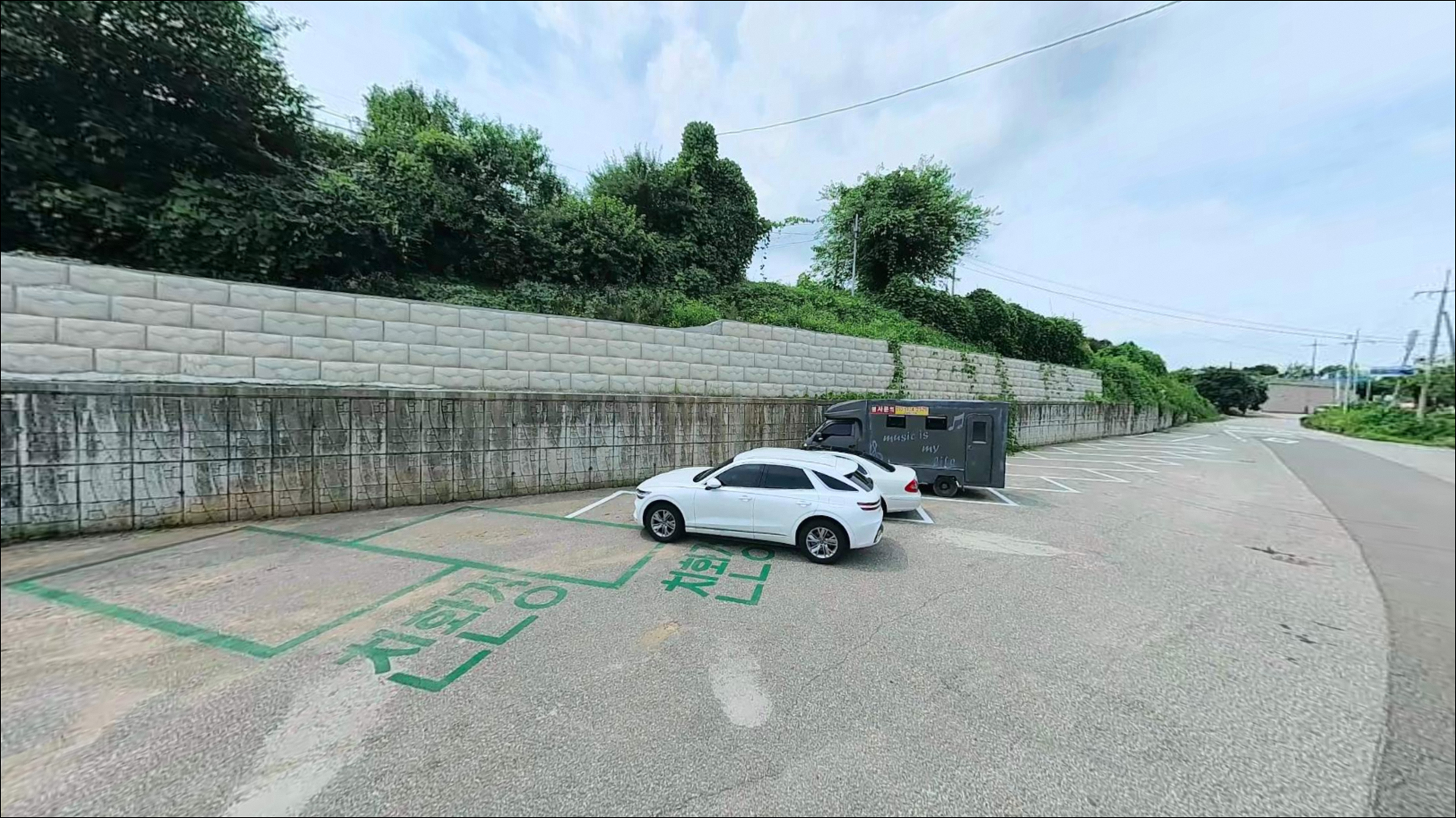 덕진진주차장 주변 모습 7