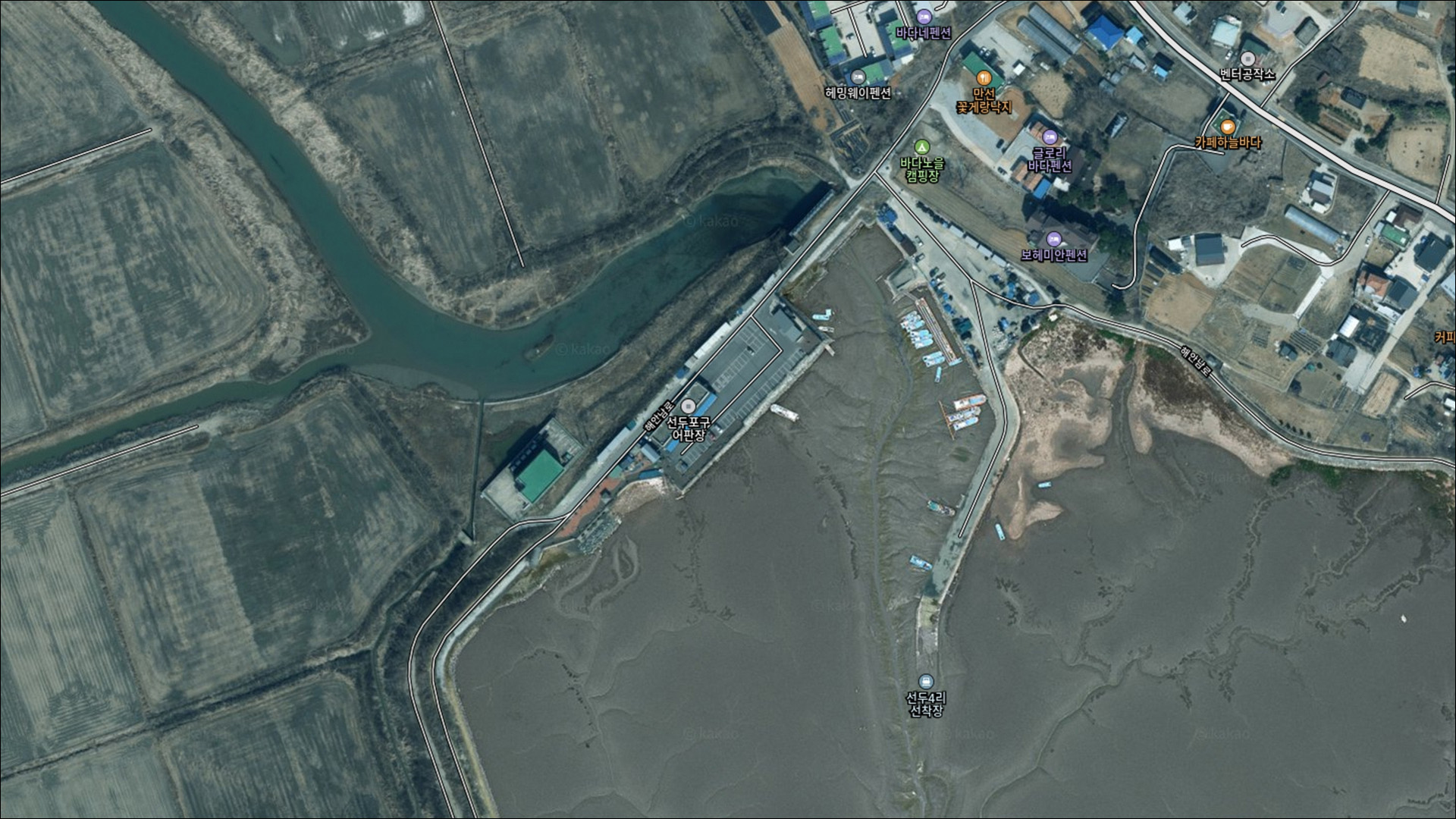 선두포구어판장, 선두4리선착장 주변 모습 1
