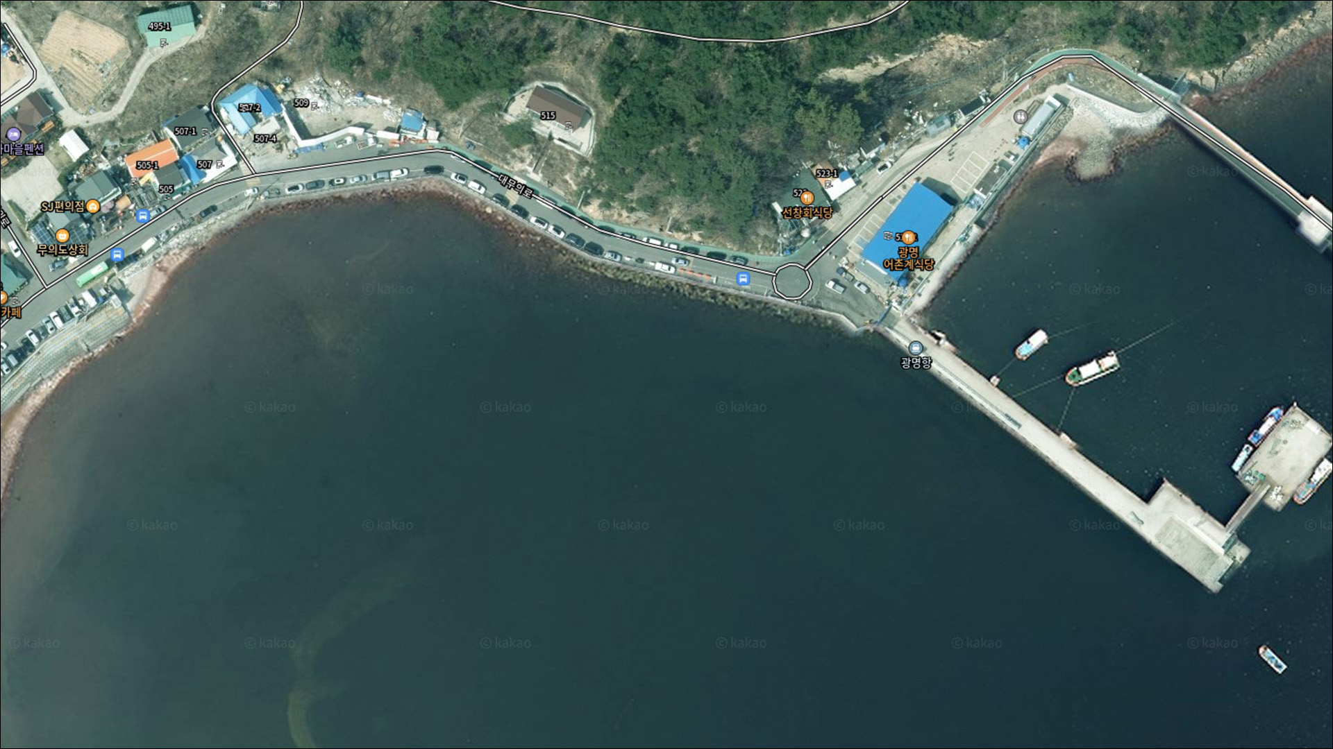 광명항 주변 모습 1