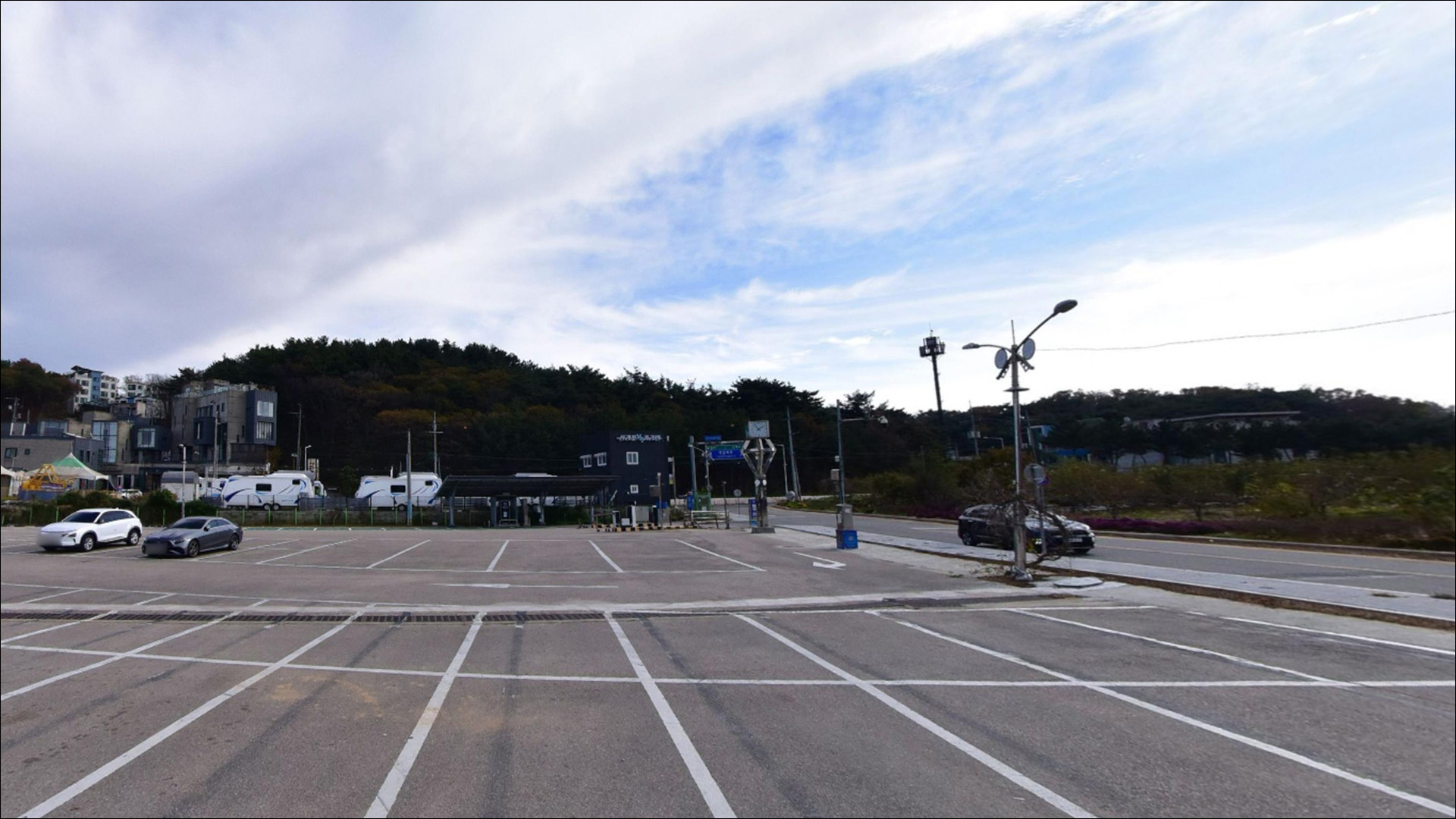 십리포해수욕장 공영주차장 주변 모습 6