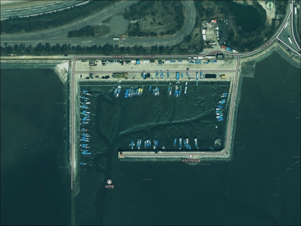 석천항 주변 모습 1