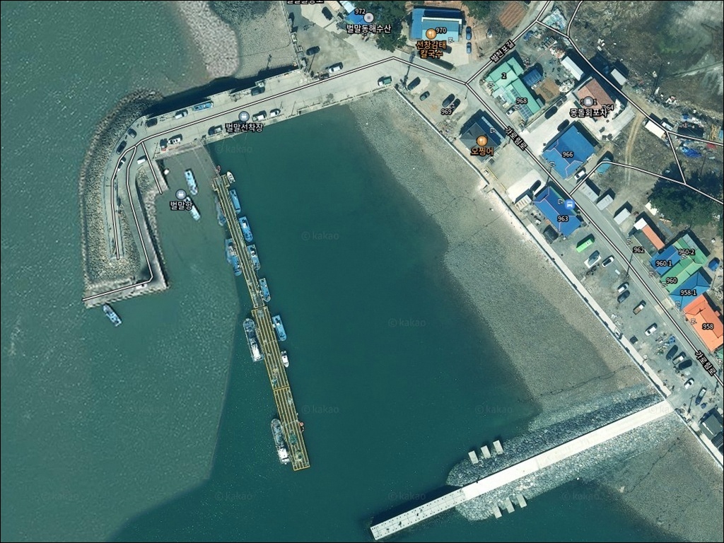 벌말항 주변 모습 1