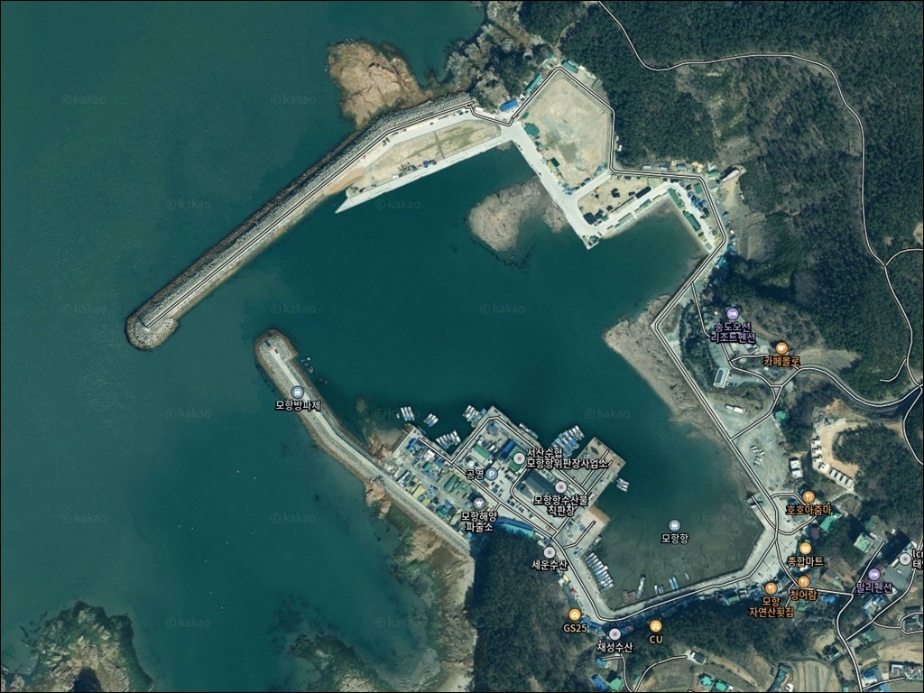 모항항 주변 모습 1