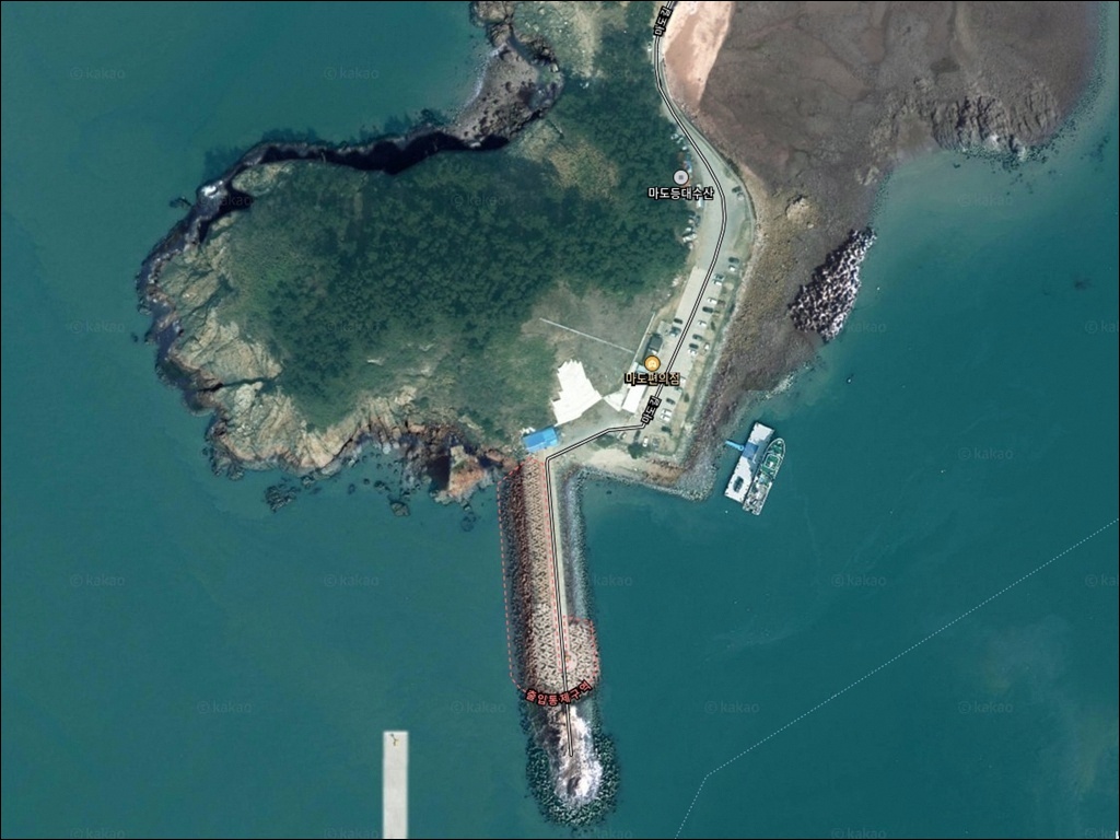 마도 방파제 주변 모습 1