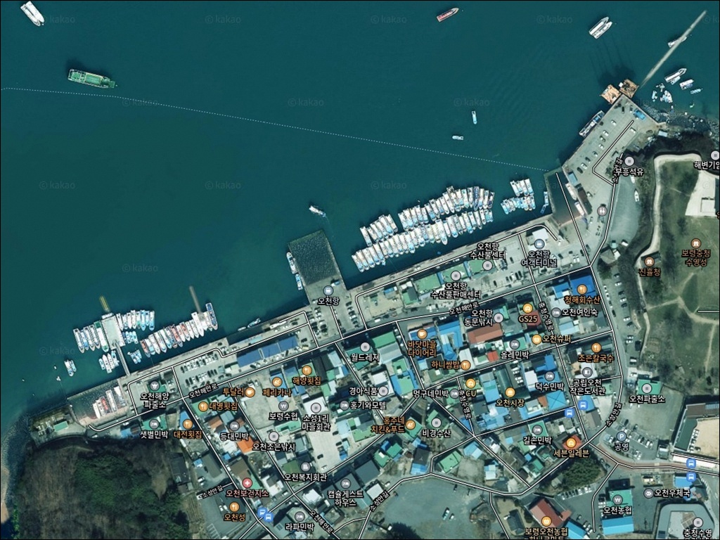 오천항 주변 모습 1