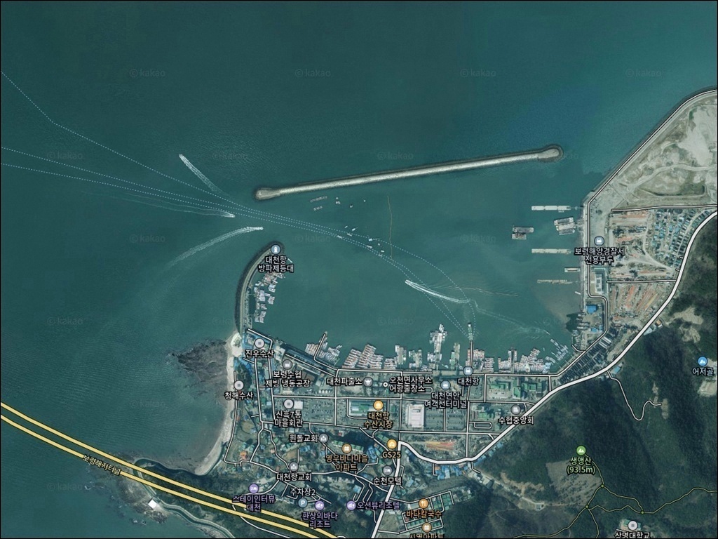 대천항 주변 모습 1