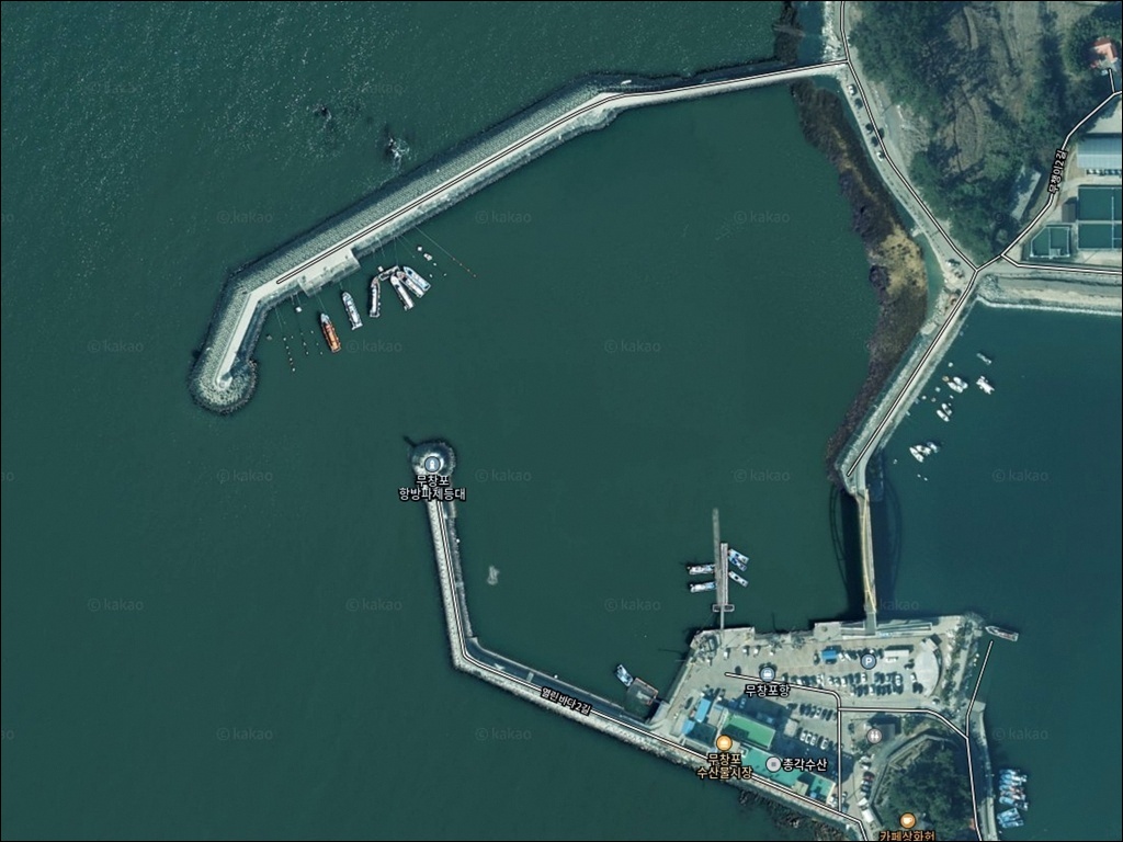 무창포항 주변 모습 1