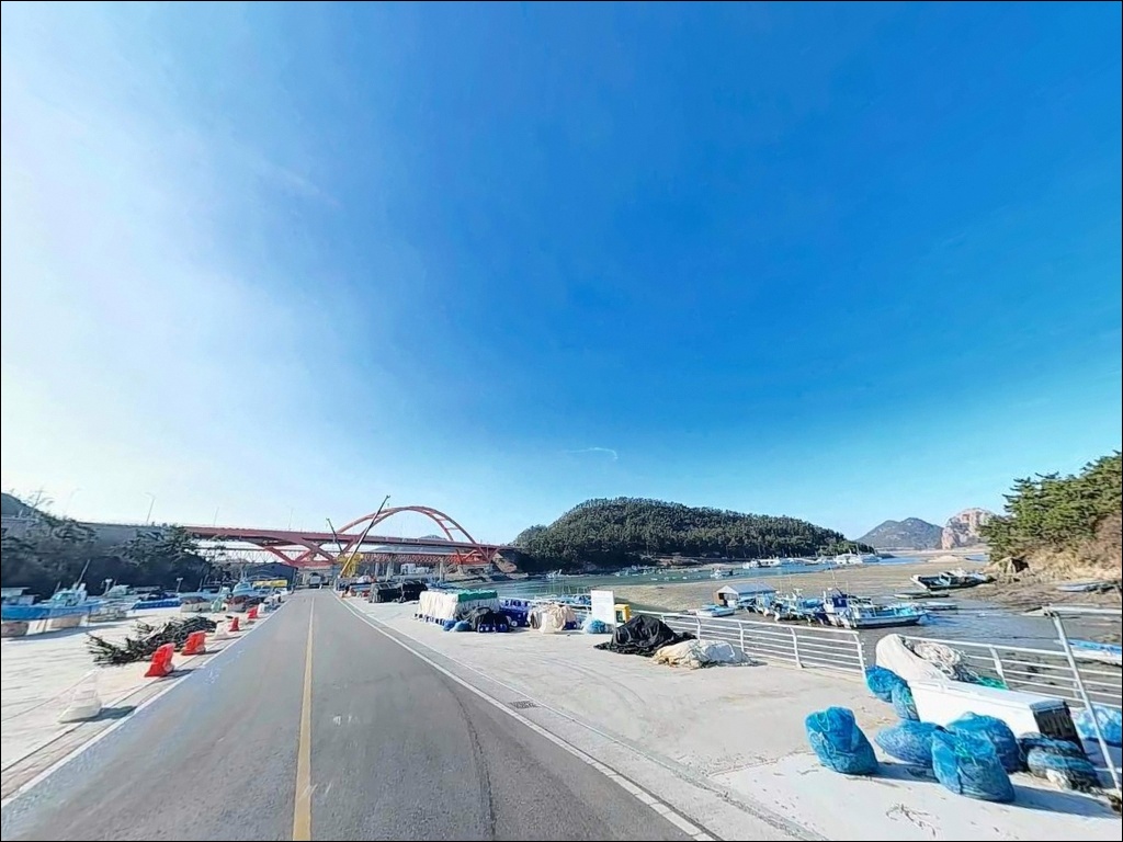 무녀도항 주변 모습 8