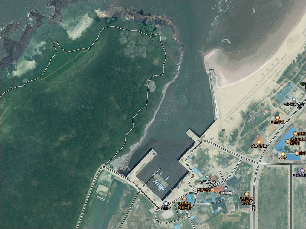 송포항 주변 모습 1