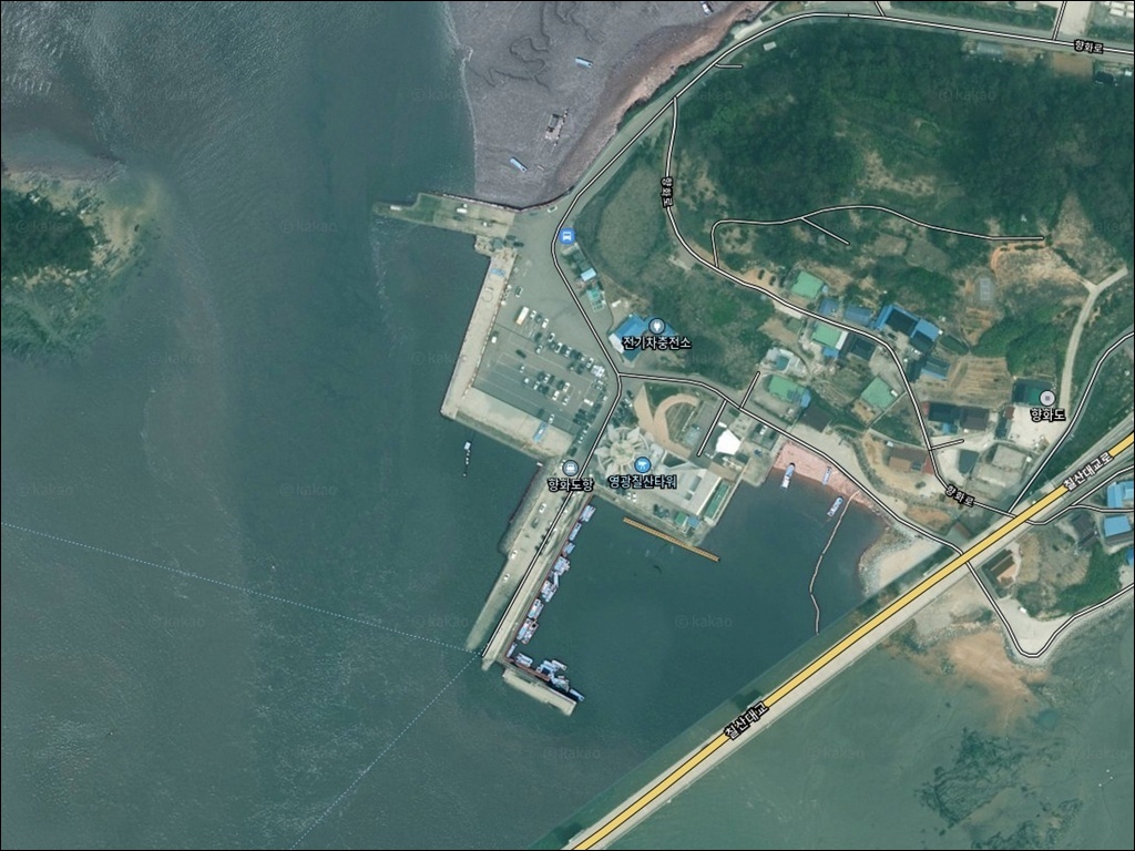 향화도항 주변 모습 1