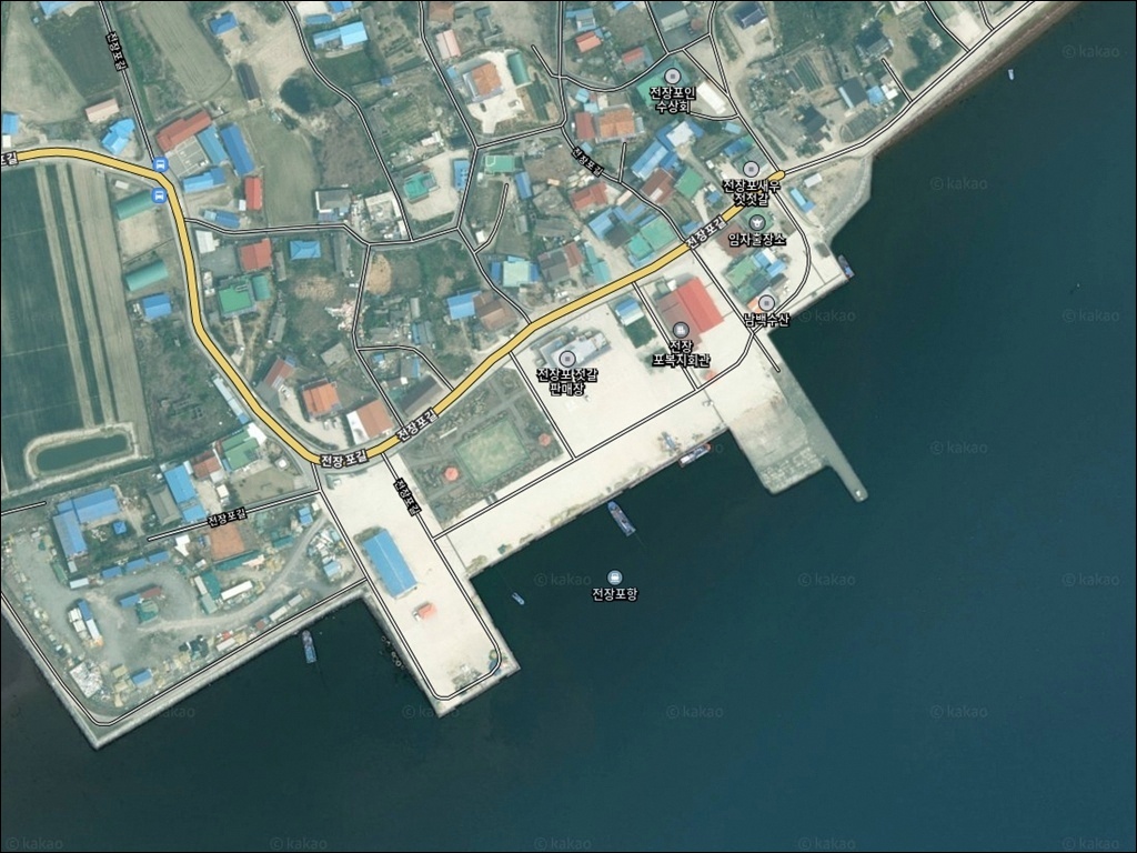 전장포항 주변 모습 1