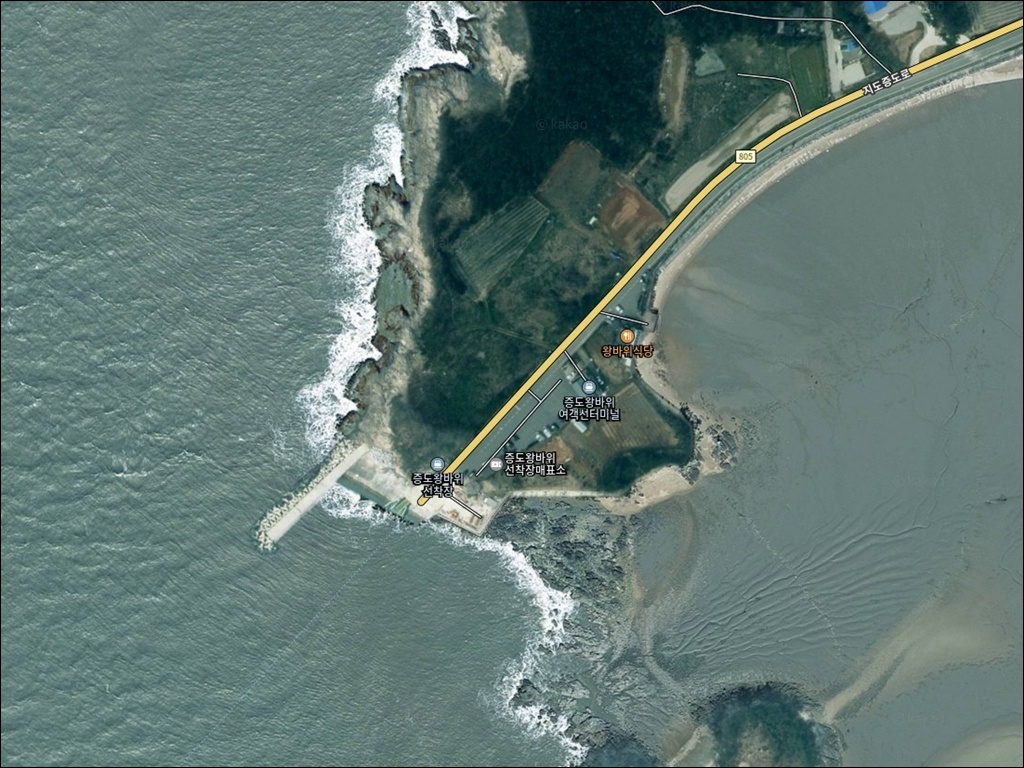 증도왕바위선착장 주변 모습 1