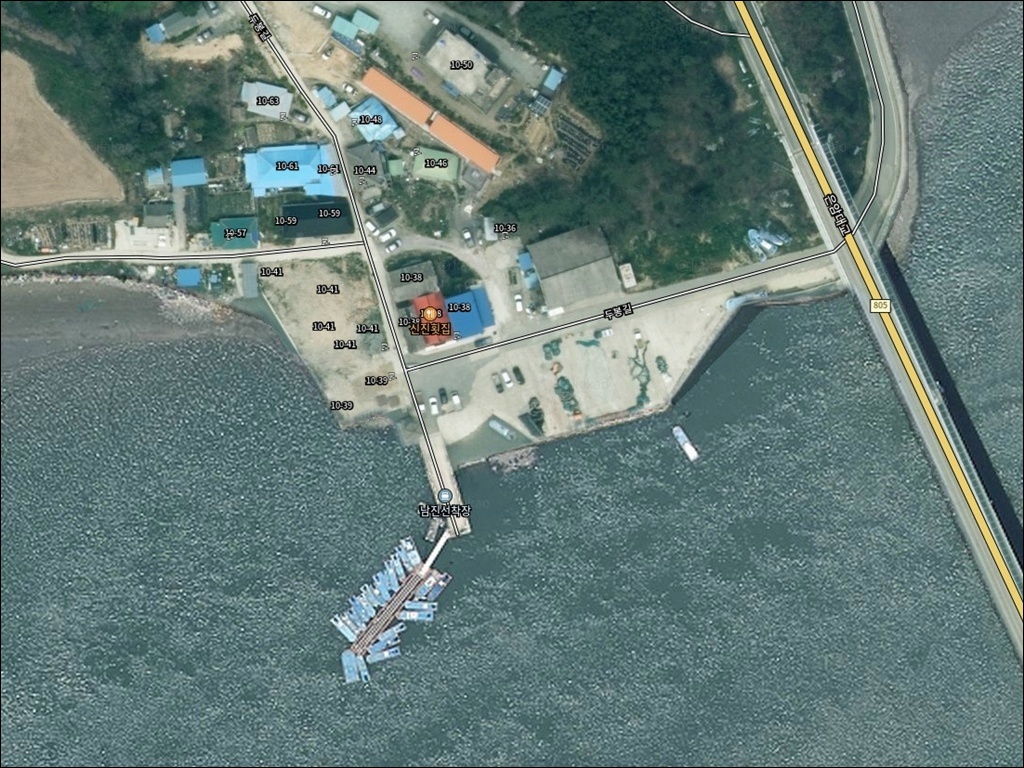 남진선착장 주변 모습 1