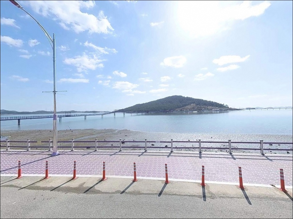 박지도 주차장 주변 모습 6