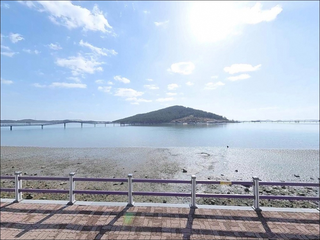 박지도 주차장 주변 모습 9