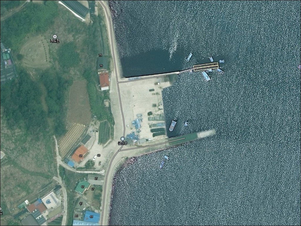 금산항(금산선착장) 주변 모습 1