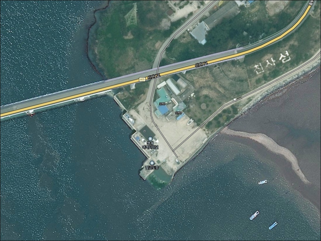 팔금도항(팔금선착장) 주변 모습 1