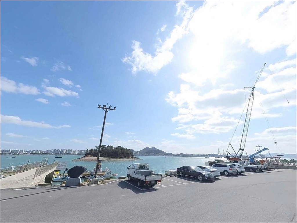 압해도선착장 주변 모습 2