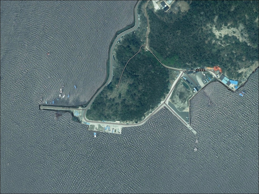 한자리 선착장 주변 모습 1