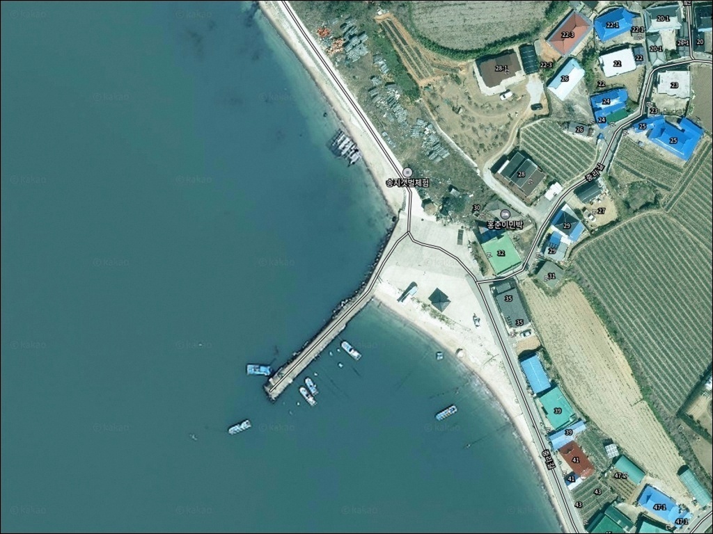 송지갯벌체험 선착장 주변 모습 1