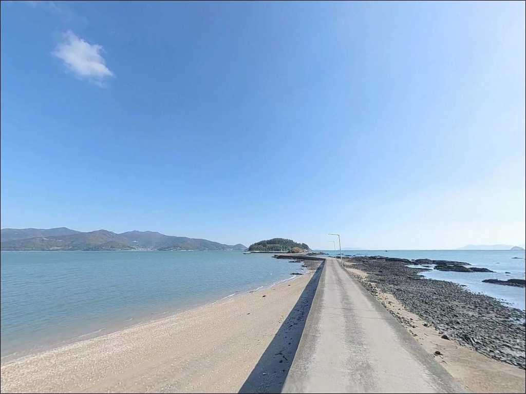 안평방파제 주변 모습 2
