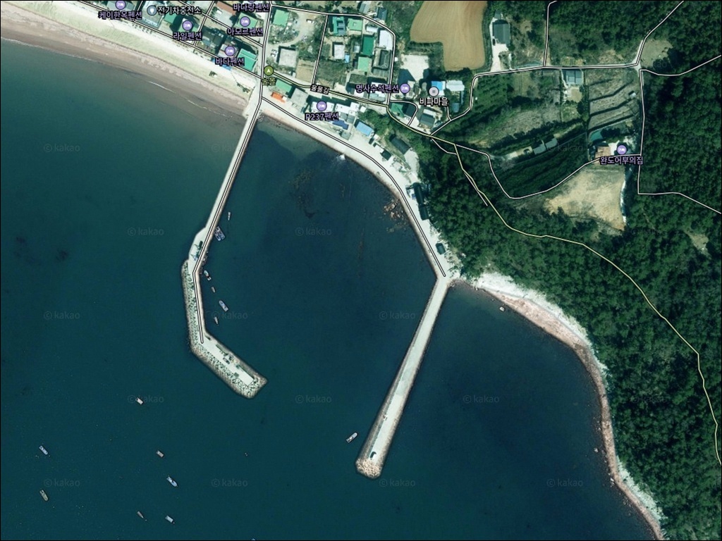 울물방파제 주변 모습 1