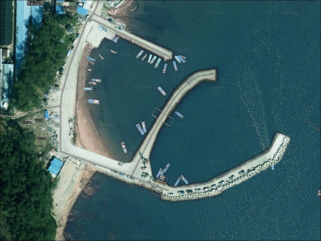 월양리방파제 주변 모습 1