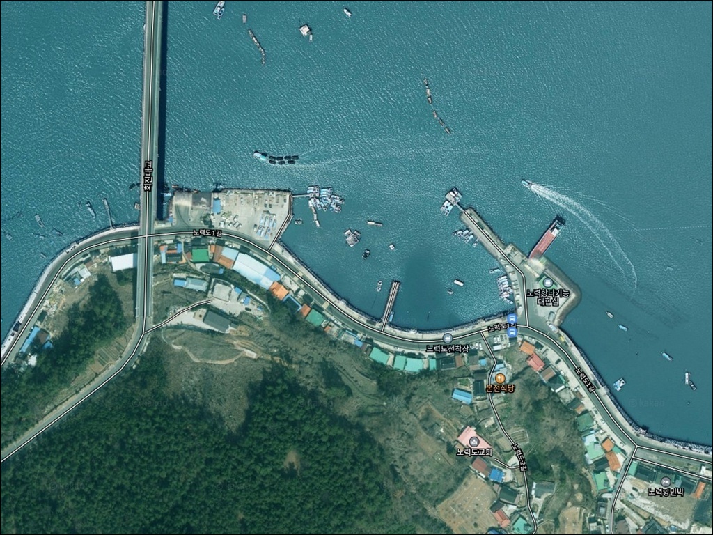 노력도선착장 주변 모습 1