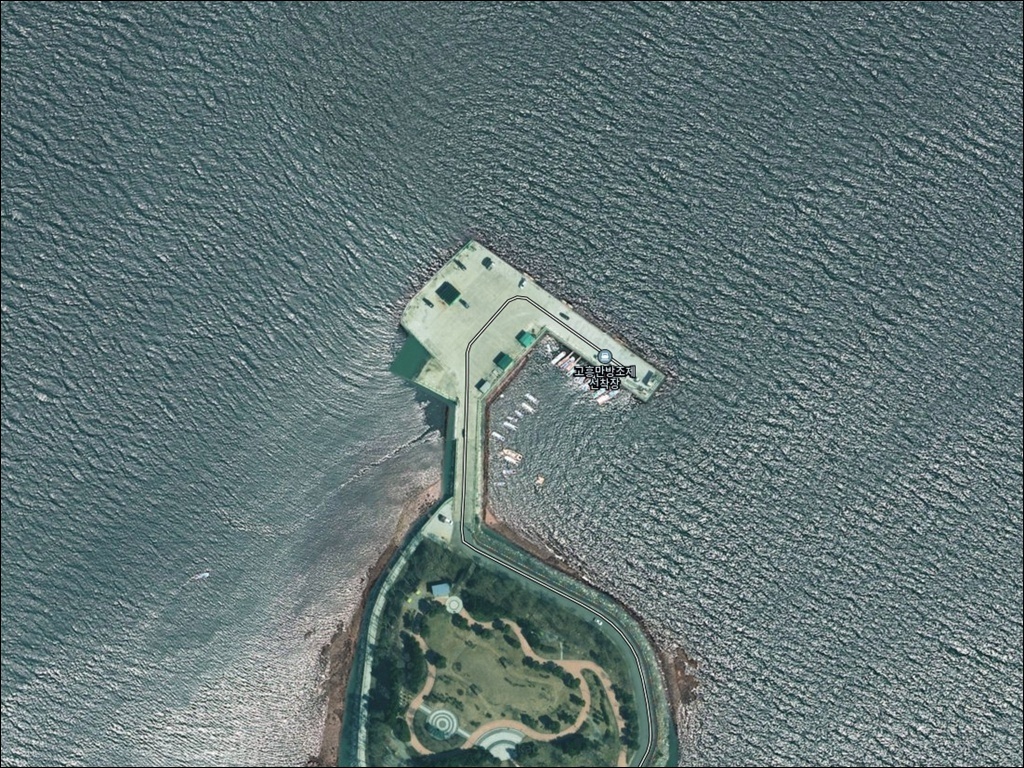 용동항(고흥만방조제 선착장) 주변 모습 1