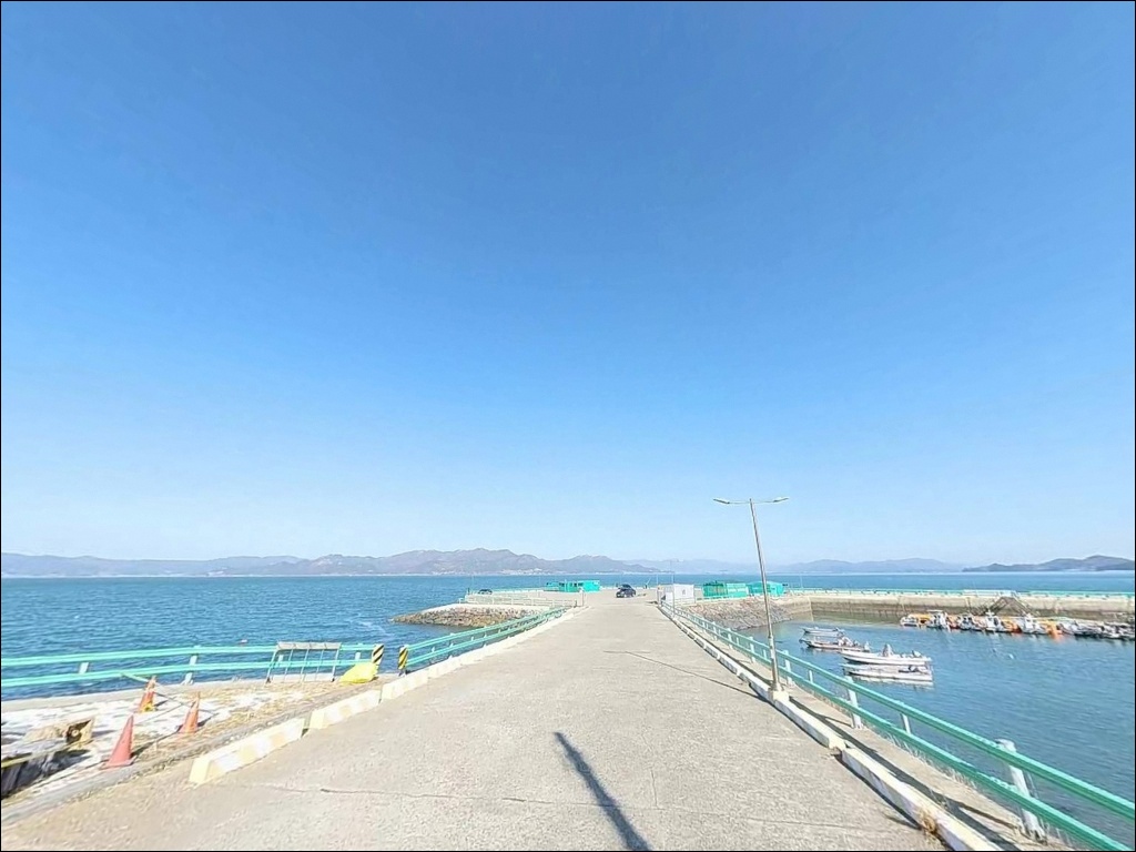 용동항(고흥만방조제 선착장) 주변 모습 9