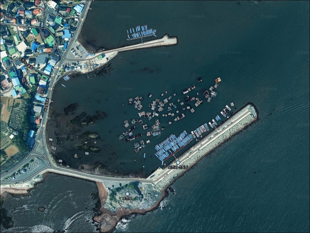 오천항(오천리선착장, 동촌방파제) 주변 모습 1