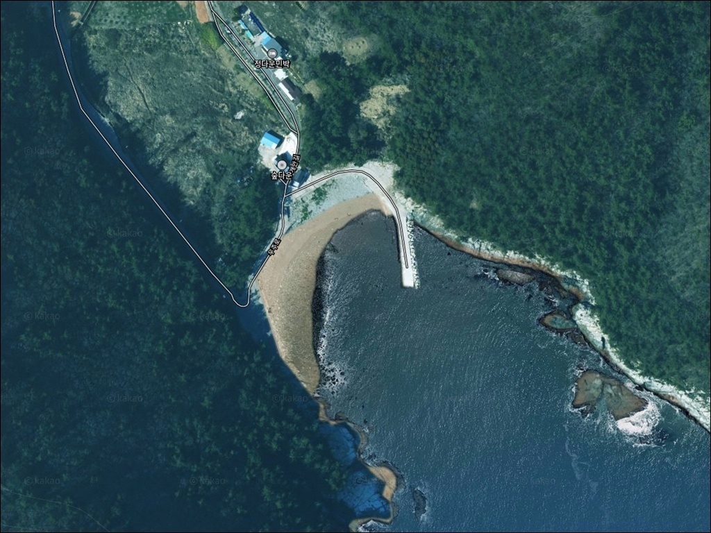 외초리선착장 주변 모습 1
