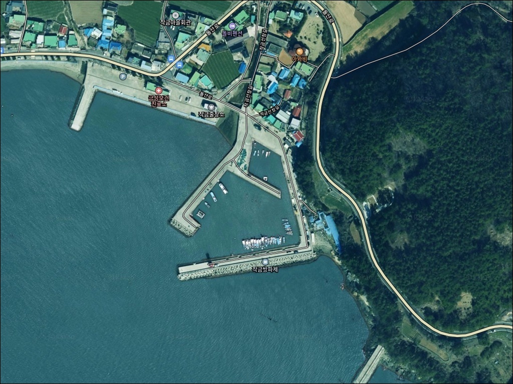 작금방파제 주변 모습 1