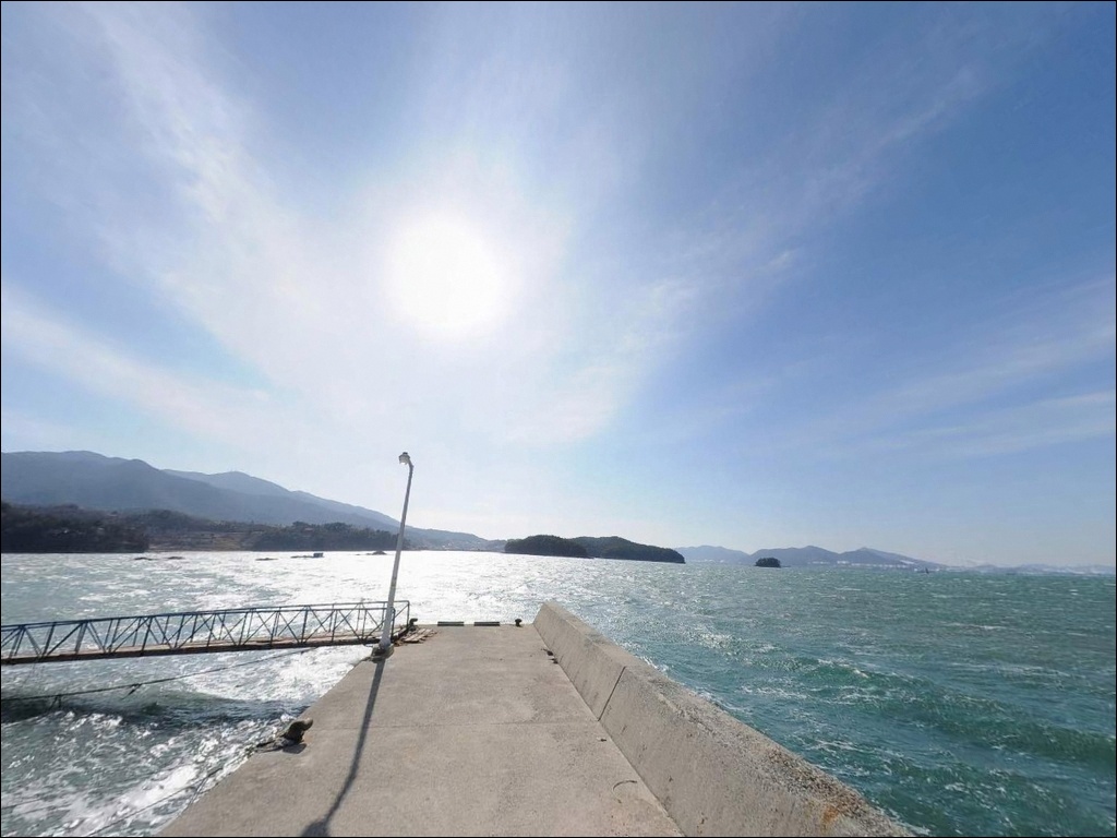 갈화리방파제 주변 모습 7