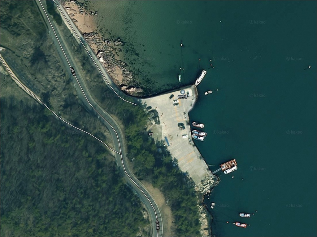 금전항 주변 모습 1