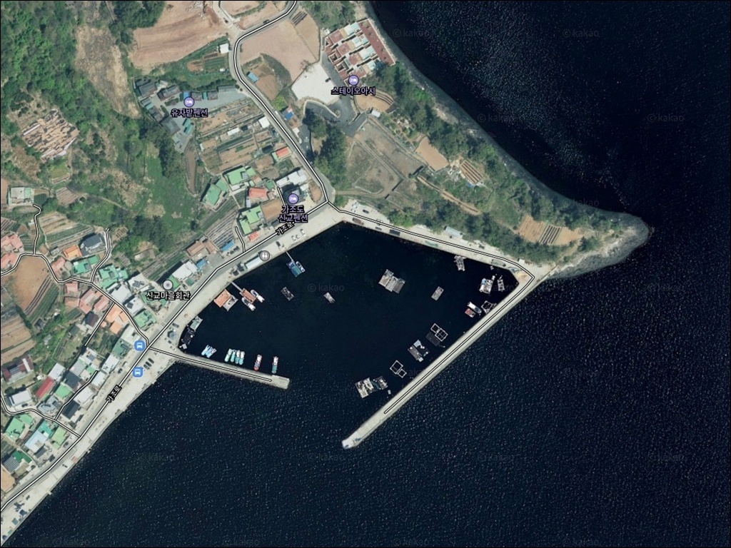 신교항(신교방파제) 주변 모습 1