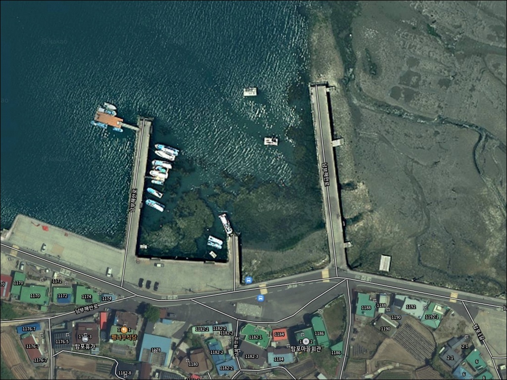 탑포리방파제 주변 모습 1
