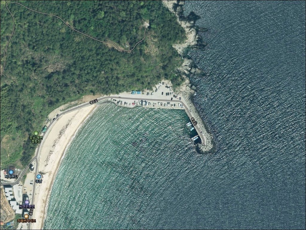흥남방파제 주변 모습 1